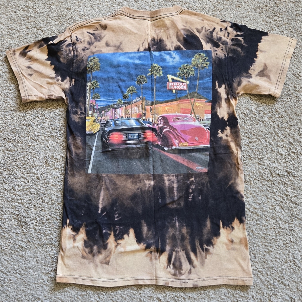2018 California Custom Tie Dye In N Out Shirt - Picture 2 of 3